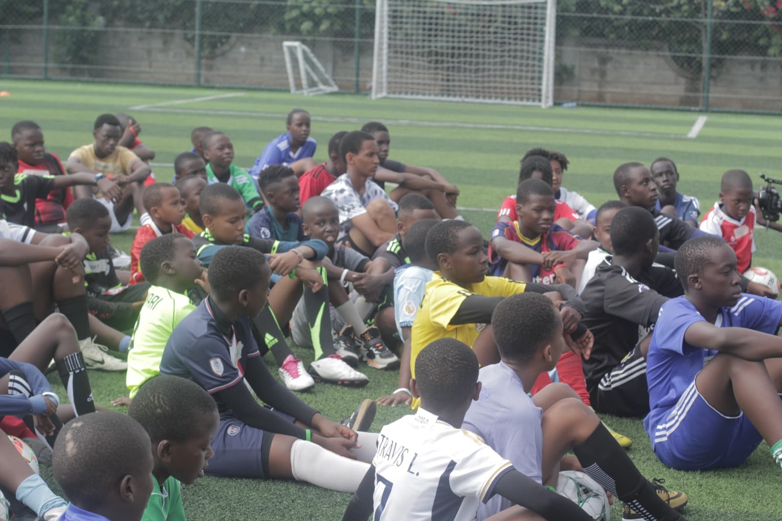 Young athletes envisioning their future and potential