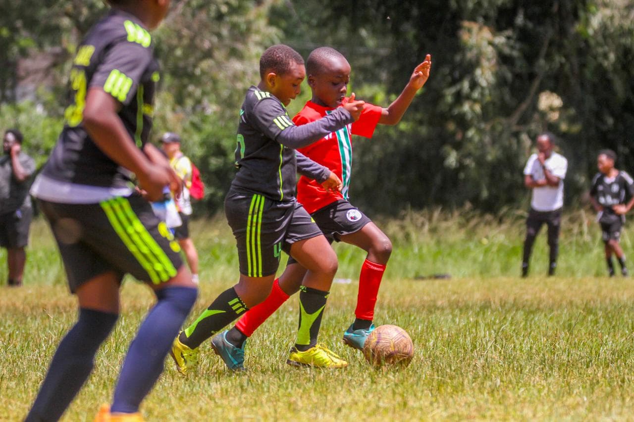 South B youth soccer training session